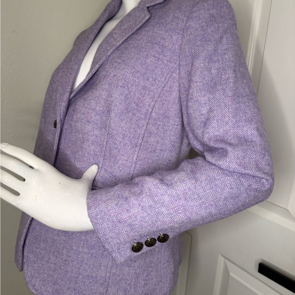 Talbots Purple Women's Blazer - Picture 5 of 13